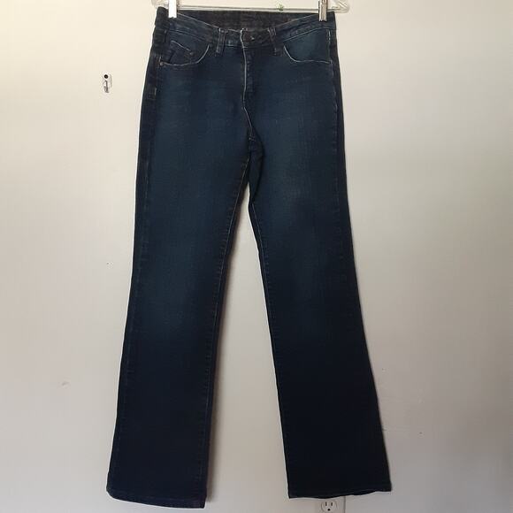 Jag Jeans Mid Rise Boot Leg Denim Jeans Blue Womens Size 8 Y2K - Picture 1 of 10